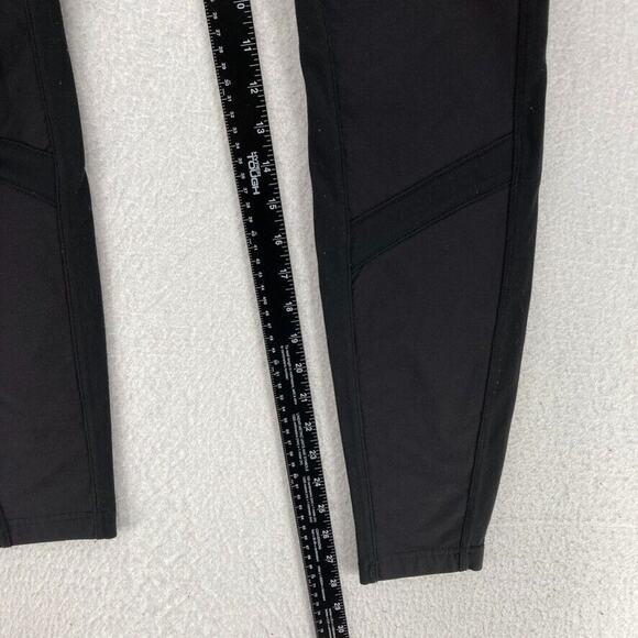 Athleta Highline Hybrid Summiter Pants Women's 2 Black Stretch Fabric Skinny Leg - Picture 10 of 13